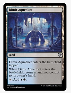 Dimir Aqueduct #288 OTC Magic Card in a Protective Sleeve NM - Picture 1 of 4