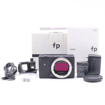 SIGMA fp Body Mirrorless Digital Camera 24.6MP Working w/Box many accessories ＃2 - Image 1 of 4