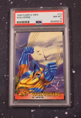Wolverine #13 - PSA 8 /NM-MT - 1996 Fleer X-men - Image 1 of 2