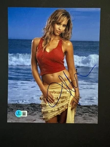 Jessica Alba Rare! IP signed autographed 8x10 photo BAS Beckett coa Hot Sexy - Picture 1 of 1