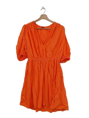 HUGO BOSS Vestido de manga corta Mujeres Vestido Talla EU 34 naranja claro - Imagen 1 de 4