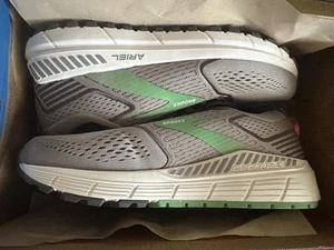 Brooks Women's Ariel '20 Running Shoe Size 7.5 Medium Gray/Green Authentic - Picture 1 of 3