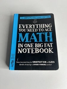 Everything You Need to Ace Math in One Big Fat Notebook : The Complete Middle Sc - Imagen 1 de 4