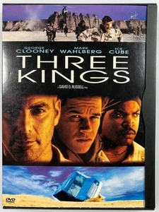 THREE KINGS DVD George Clooney, Mark Wahlberg, Ice Cube, Spike Jonze, Nora Dunn - Imagen 1 de 2