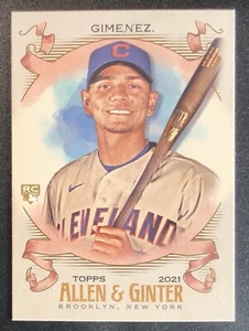 2021 Topps Allen & Ginter's - #45 Andres Gimenez (RC) - Picture 1 of 2