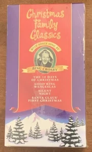 Christmas Family Classics Featuring Bing Crosby VHS - Foto 1 di 4