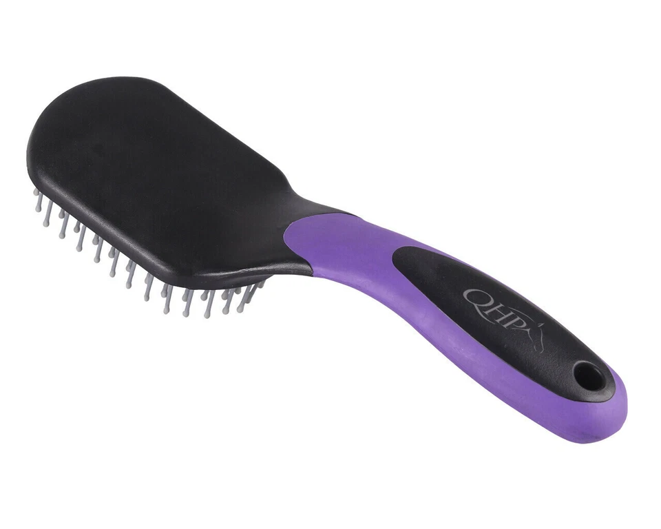 QHP mane and tail brush black/purple QHP - image 1 of 1