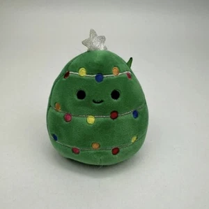 NEW Squishmallows 4"Carol Green Christmas Tree w/ Lights & Star Plush - Picture 1 of 6