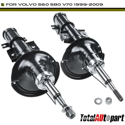 2x Shock Absorber for Volvo S60 2001-2009 S80 V70 2001-2007 Front Left & Right - Image 1 of 4