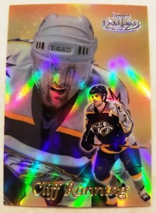 1999-00 Topps Gold Label Class 3 BLACK Cliff Ronning #78 Nashville Predators