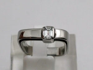 DIAMANT SOLITÄR RING IN 500/000 PALLADIUM MASSIV 0,50CT LUXUS PUR GR:60 T10352 - Bild 1 von 4