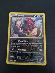 Pokemon TCG-Karte - XY Durchbruch umgekehrte Holofolie - Zorua 90/162 - Bild 1 von 1