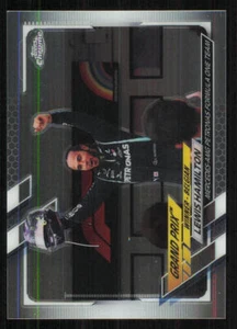 2021 Topps Chrome Formula 1 #140 Lewis Hamilton/Grand Prix Winners - Picture 1 of 2