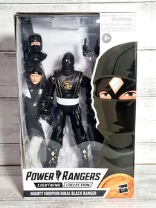 Power Rangers Lightning Collection Mighty Morphin Ninja Black Ranger - Imagen 1 de 5