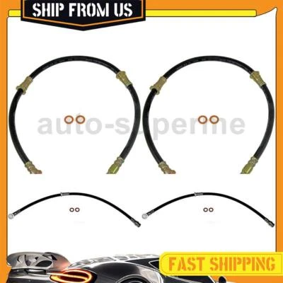 Kit manguera freno delantero trasero línea 4x para Mitsubishi Montero 2003-2006 Foto 1 de 4