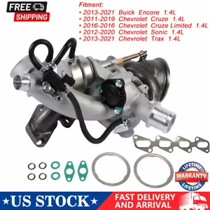 TurboCharger for 2013-2021 Buick Encore 1.4L For 2011-2019 Chevrolet Cruze 1.4L - Picture 1 of 18