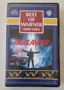 Highlander K7 VHS Version Française 1985 Warner Home Vidéo - Photo 1/12