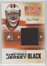 2010-11 ITG Between the Pipes Game-Used Black Jersey /120 Brian Boucher #M-02