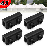 Details about  / Gazebo Connector Adaptor Tent Black 4 WAY x1 20mm x 20mm Connecter SPARE PARTS