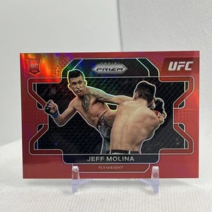 Panini Prizm UFC Red Prizm 2022/299 Jeff Molina #53 Rookie RC - Imagen 1 de 6