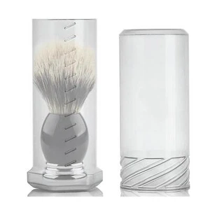 Shaving Brush Travel Case Lightweight Travel Tube for - Picture 1 of 12