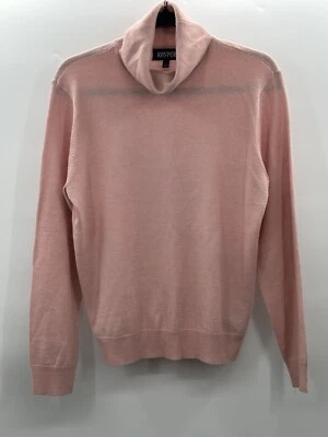 Kasper вязаный водолазка розовый длинным рукавом женщин шерсти смесь свитер размер большой - Изображение 1 из 4