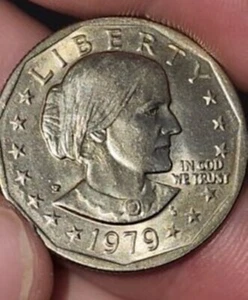 1979 Susan B Anthony Liberty ONE DOLLAR USA Münze - Bild 1 von 2