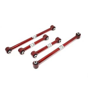 Godspeed Adjustable Rear 4 Link Arms Kit for Toyota Corolla AE86 GT-S SR5 85-87 - Picture 1 of 5