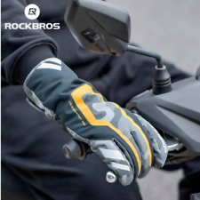 ROCKBROS Winter Ski Glove Fleece Thermal Warm Cycling Full Finger Bicycle Gloves