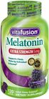 Vitafusion Melatonin 5Mg Gummies Blackberry 120 Ct  Chewable
