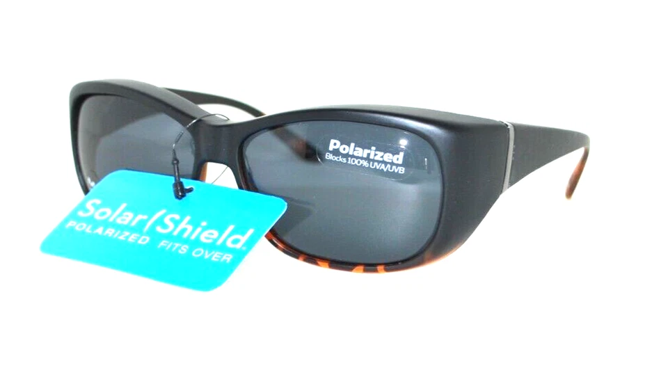 Solar Shield Polarized Fit Over Sunglasses Polarized   New  Fit 83  New SS FO 18 - Image 1 of 2