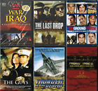 Lot de 6 nouveaux DVD dramatiques de guerre pour les gars Last Drop War in Irak Ground Truth Prisonniers Amo