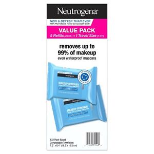 Neutrogena Makeup Remover Cleansing Towelettes and Face Wipes (132 Count)