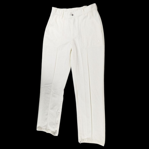 Nike Jordan pantalone donna tessuto taglia MEDIA bianco casual tasche stile FN5446