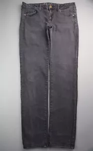 Women's 2012 American Eagle Skinny Super Stretch Jeans Black Size10 (31x31) - Picture 1 of 9