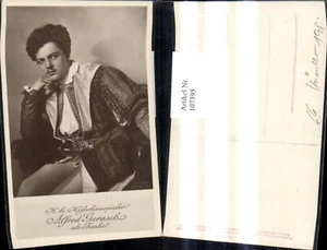 107395,Theater Musik Alfred Gersch a. Fiestko Kk Hofschauspieler  - Picture 1 of 1