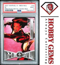 M PSA 9 2020 Skybox Marvel X-Men Universe Precious Metal Gems PMG Red 43/100 #44