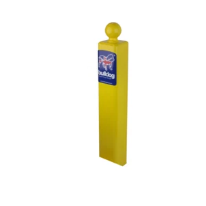 New Fixed 450mm High Bulldog Security Caravan Trailer Hitch Post SA7, UK SELLER✅ - Picture 1 of 5