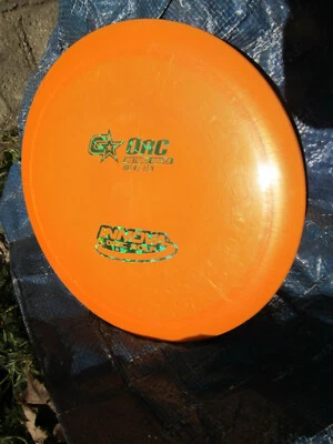 2014 Innova G-Star Orc Distance Driver Golf Disc Orange with Green stamp 168g - Image 1 of 4