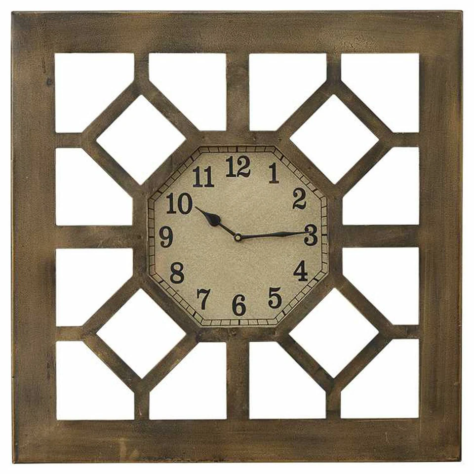 Park Designs Gate Metal Wall Clock, 20" Square - Image 1 of 1