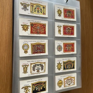 (19) John Player Drum Banners & Cap Badges 1924. A Full Sleeved Set Of 50. - Picture 1 of 10