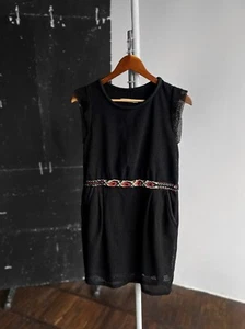 See U Soon abito corto nero da donna vintage designer francese taglia - 0, S - Foto 1 di 8