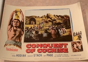 11” x 14” Filmposter Lobbykarte - Die Eroberung von Cochise (Begegnungsszene) - Bild 1 von 2