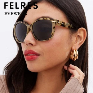 Mujeres Protección UV Gafas de sol Marco Grande Moda Ovaladas Exterior Sombra Gafas - Imagen 1 de 19