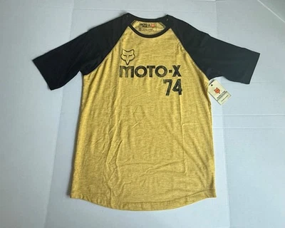 Camiseta de manga corta clásica vintage inspirada en MOTO-X FOX para mujer talla M Foto 1 de 4