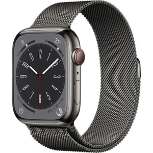 Apple Watch Serie 8 GPS + Cellulare 45mm Cassa Acciaio Inox con Loop Milanese - Foto 1 di 7
