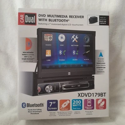 Dual Electronics XDVD179BT 7-inch LED Touch Screen Multimedia Receiver - Image 1 of 4