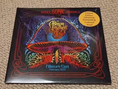 Цветная виниловая пластинка The Allman Brothers Band Fillmore East февраль 1970 г. - Изображение 1 из 3