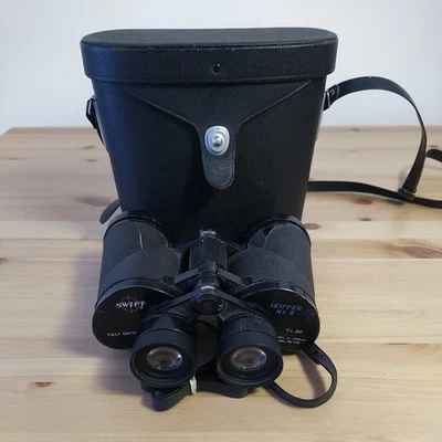 Vintage Swift 7x50 Skipper MKII MK 2 Binoclar with swift case - extra wide field - Image 1 of 4