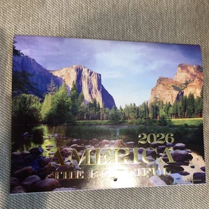 America The Beautiful 2026 Calendar ~ New - Picture 1 of 4